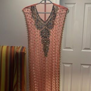 Semi stitch Pakistani dress it’s untouch brand new three piece